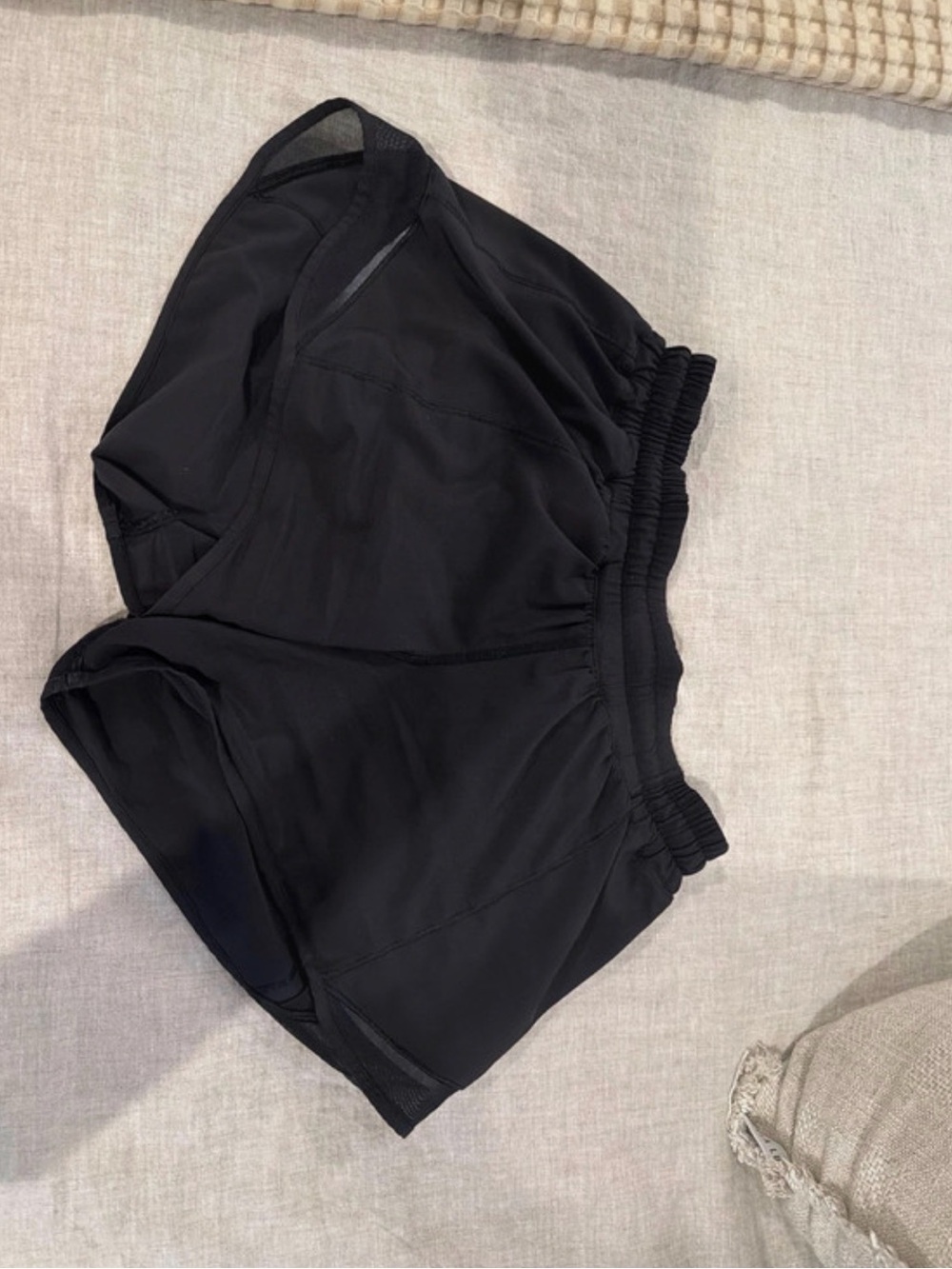 lululemon athletica Black Women's Athletic Running Shorts